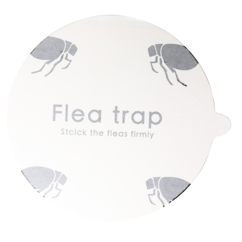 5 Pcs Flea Trap Refill Discs Replacement Glue Boards, 7.1 inch Sticky Pads