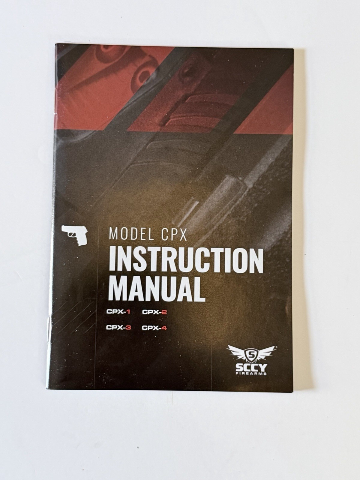 SCCY CPX-1 CPX-2 Factory Box With Instruction Manual & Warranty Info
