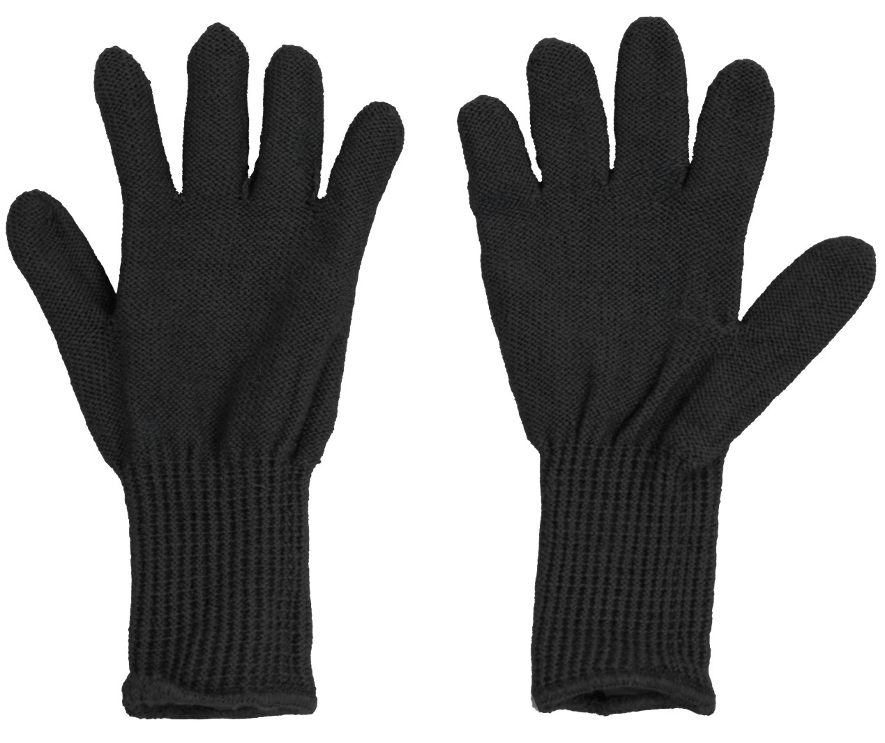 Medium - US Military Black CW Gloves Inserts Cold Weather Type 2 Class 4