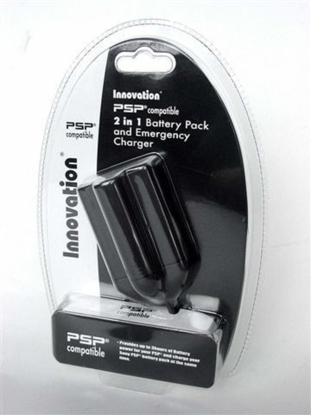Sony PSP System 2in1 Battery Pack + Emergency Charger Rechargeable