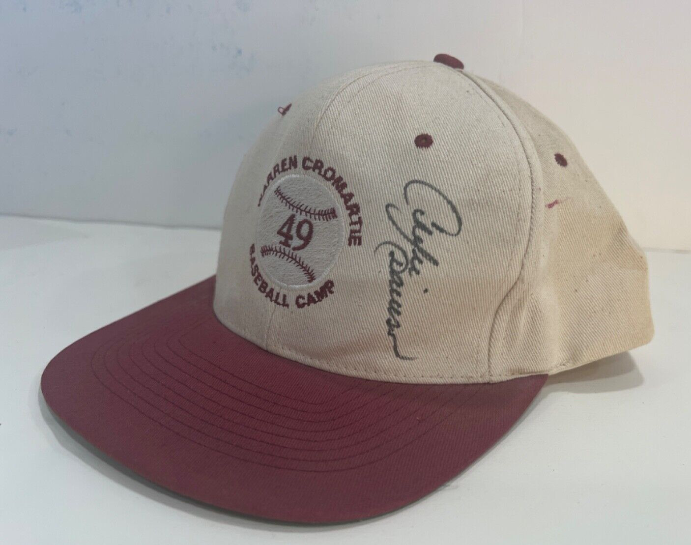 Andre Dawson Signed Baseball Hat Cap Expos JSA AU08367