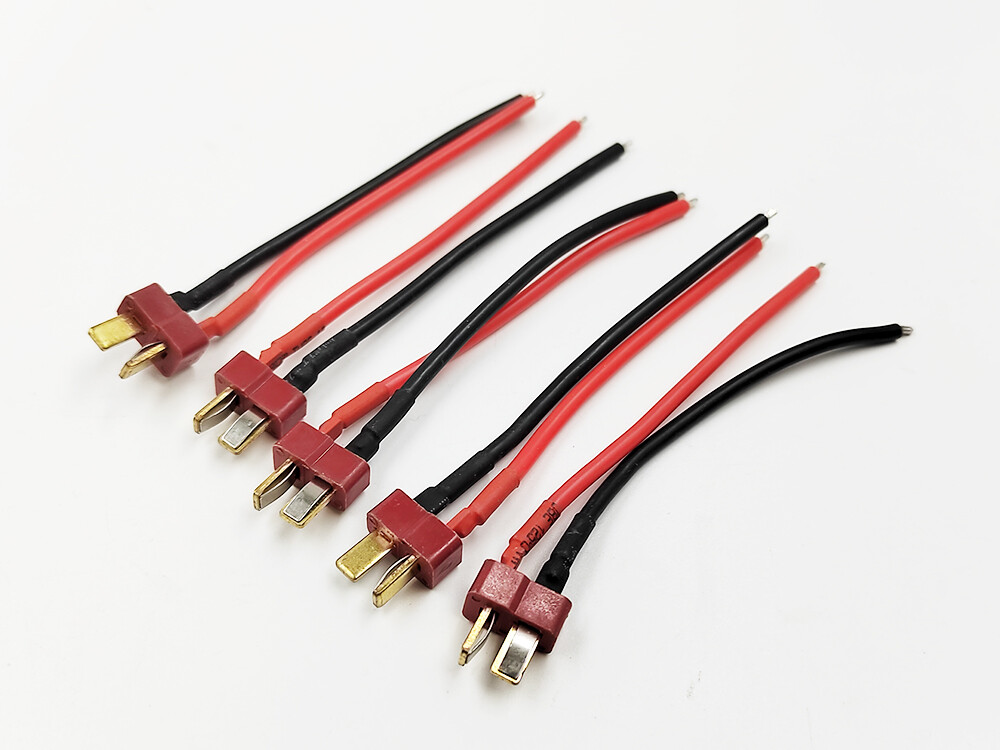 5pcs Deans Connector Male Pigtail Wire for LiPO Battery US Stock
