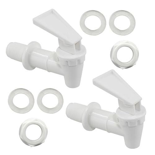 Biaungdo Replacement Water Cooler Faucet Bottle Jug, 2 Sets BPA-Free Plastic