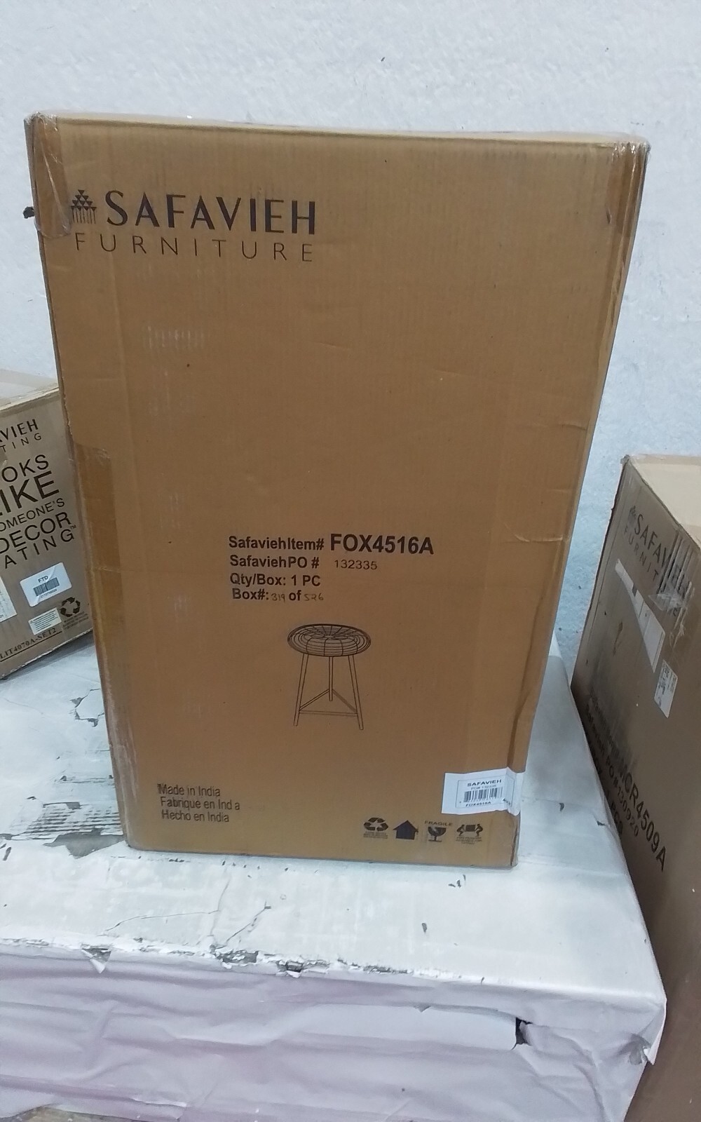 Safavieh ADDISON BARSTOOL, Reduced Price 2172735530 FOX4516A