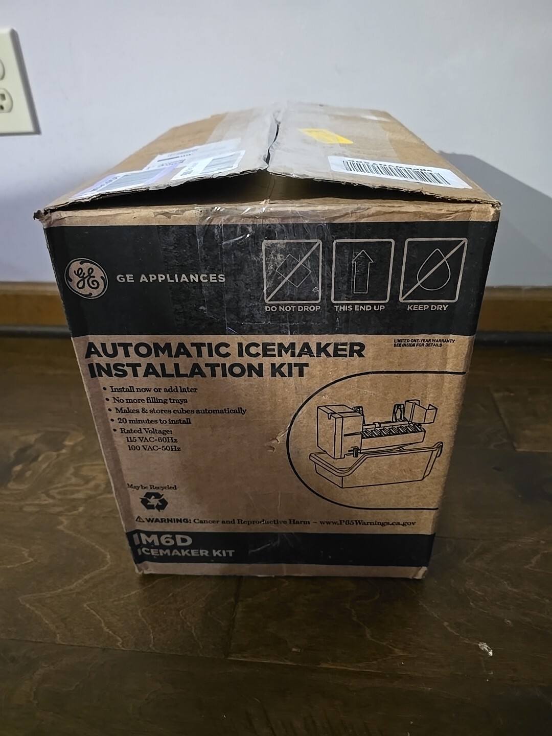 GE IM6D Automatic Ice Maker - White