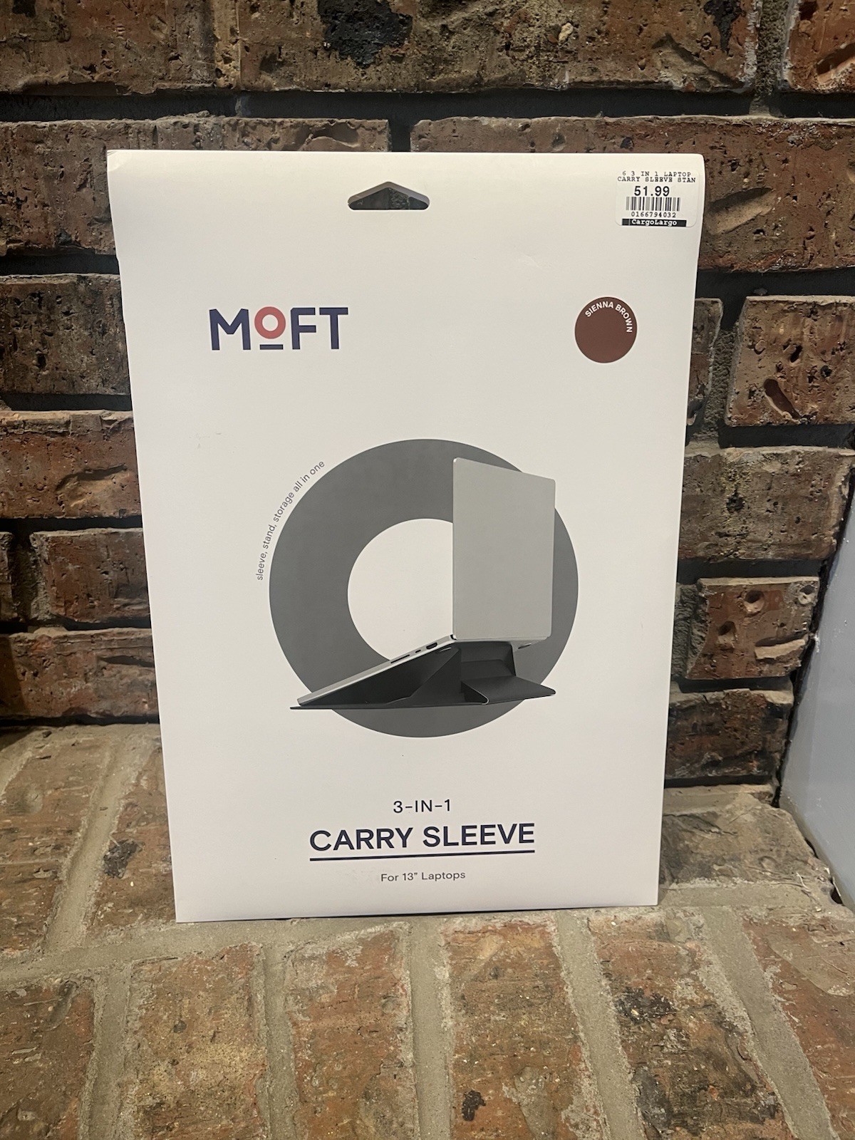 MOFT Laptop Carry Sleeve, 3-in-1 Laptop Bag & Stand for 13" MacBook Air/Pro Dell