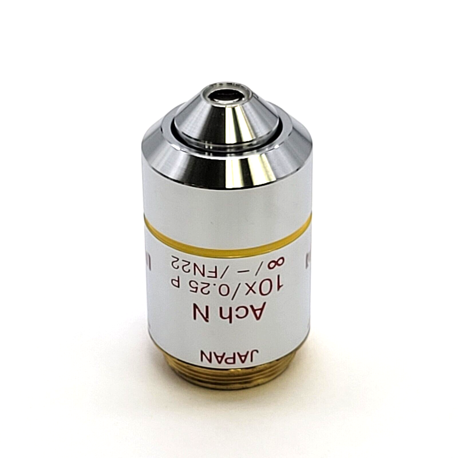 Olympus Microscope Objective Ach N 10x P Pol
