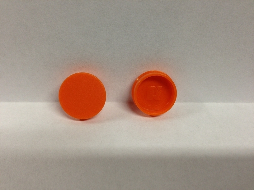 2 Neutrik Rean Orange Knob Cap Caps T210-3X NOS 210 Series