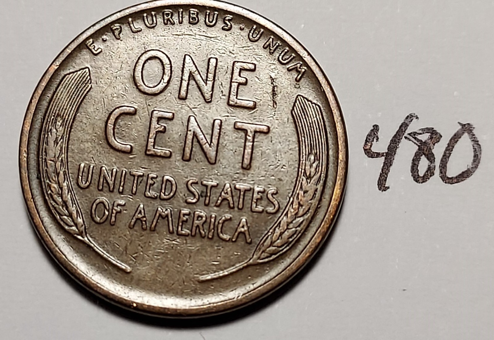 1927-D Lincoln Wheat Cent VF Very Fine #480