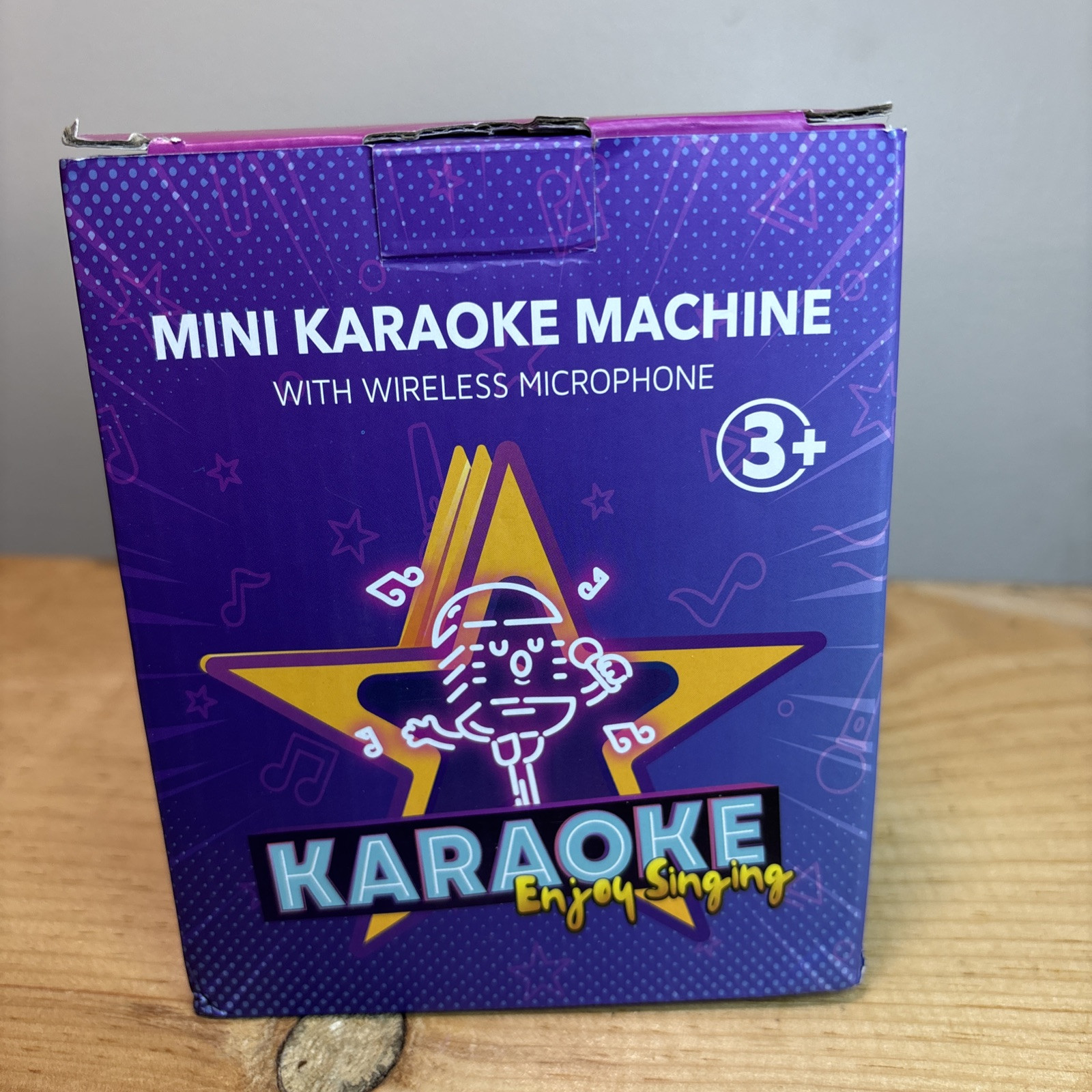 Portable Karaoke Machine for Kids & Adults Bluetooth Speaker w/ 1 Mics PINK