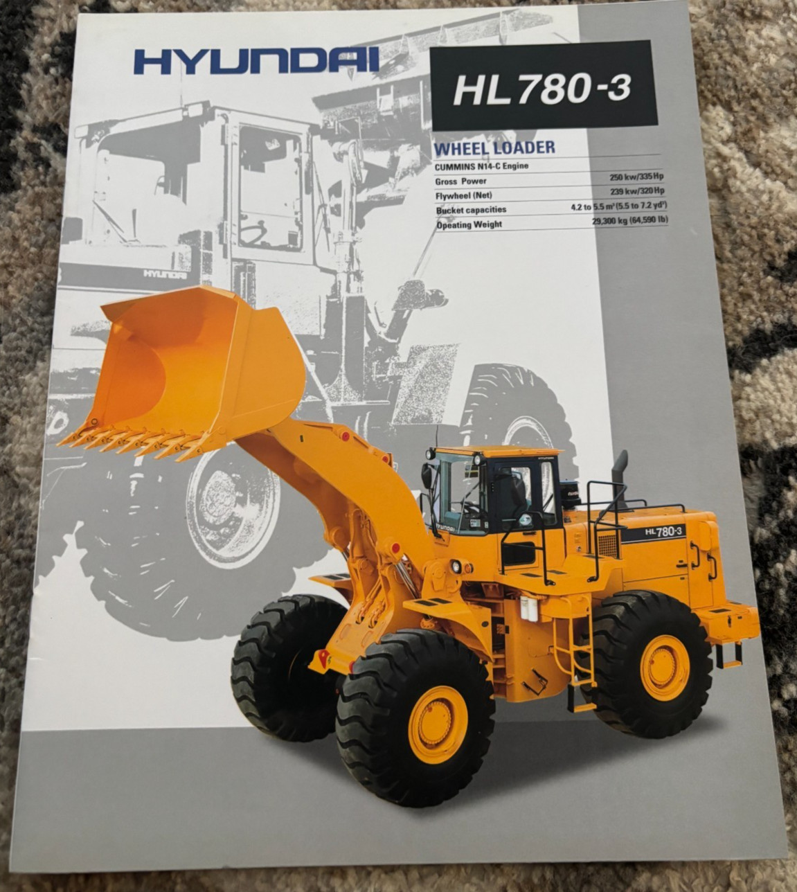 Hyundai HL 780 Wheel Loader Brochure AMIL25