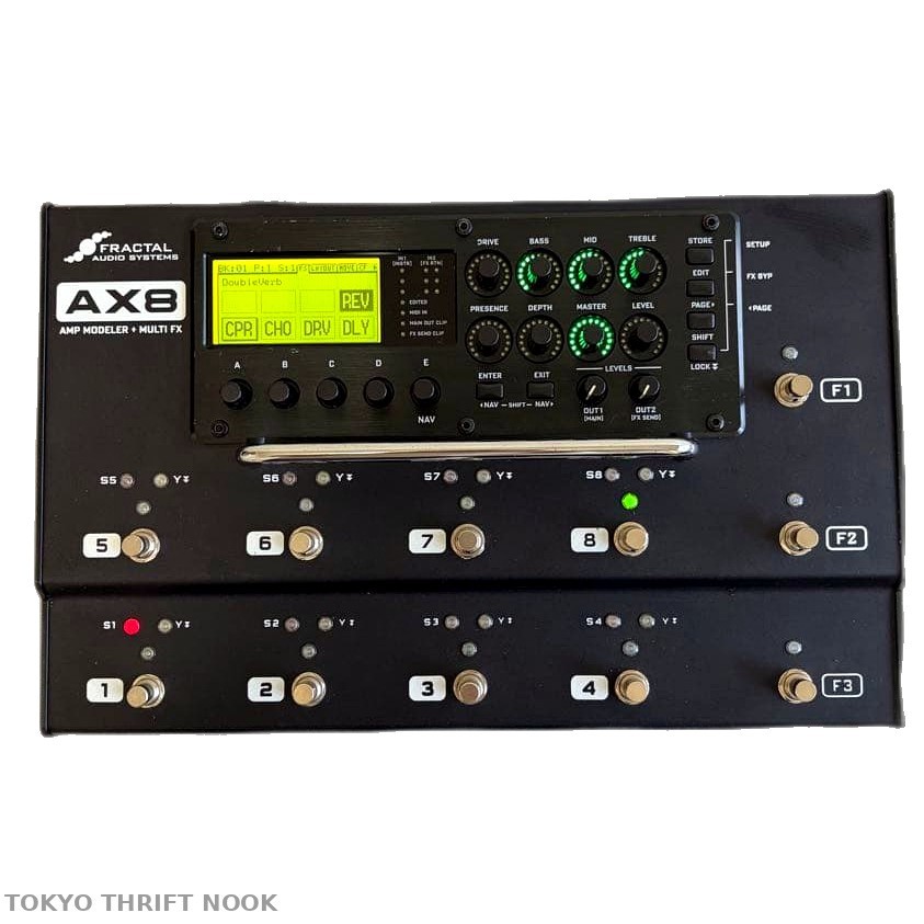 [Good] Fractal Audio Systems AX8 Amp Modeler Multi Effects Floor Processor Unit