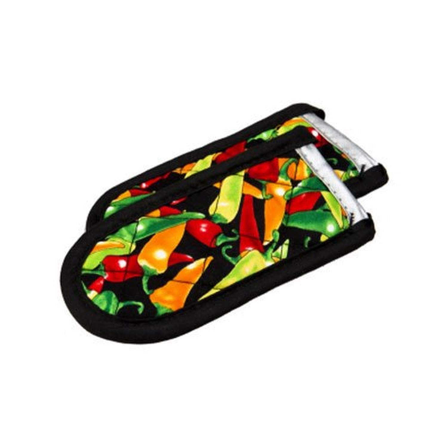 Lodge Fabric Hot Handle Holder (Pack of 2) - Machine Washable 1, Multicolor