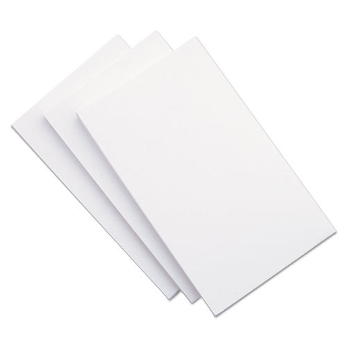1000 Count 5x8 Blank Unruled White Index Cards - NEW Factory Sealed 10 packs.