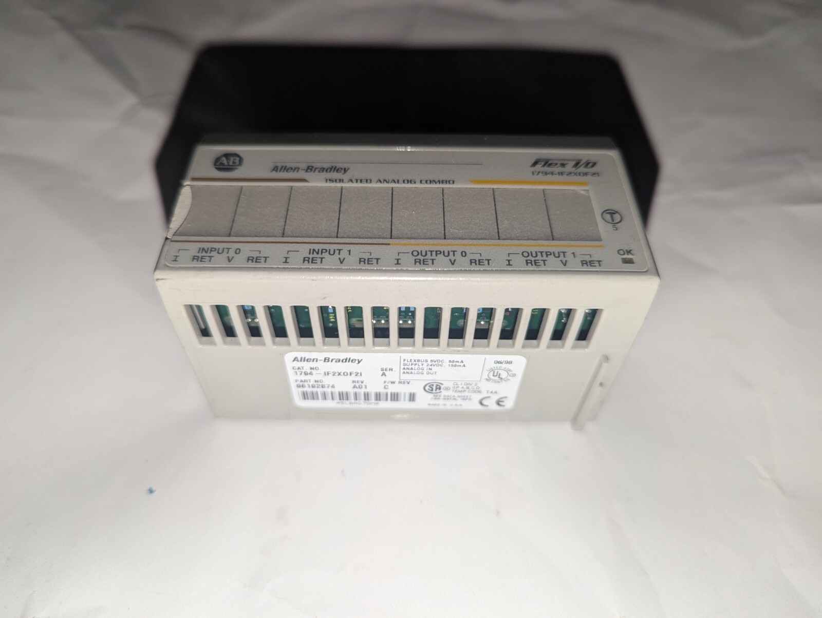 NEW GENUINE ALLEN-BRADLEY 1794-IF2X0F2I SER A INPUT MODULE MADE IN USA