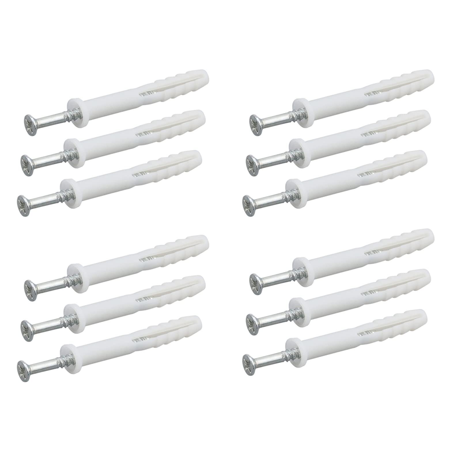 6Pcs Floating Shelf Brackets 4" Concealed Blind Shelf Support for Mounting Wo...