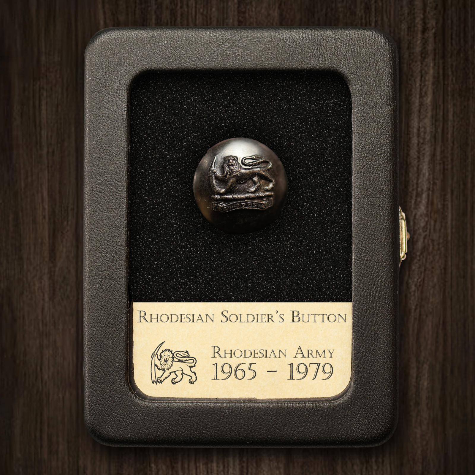 Rhodesian Soldier's Button