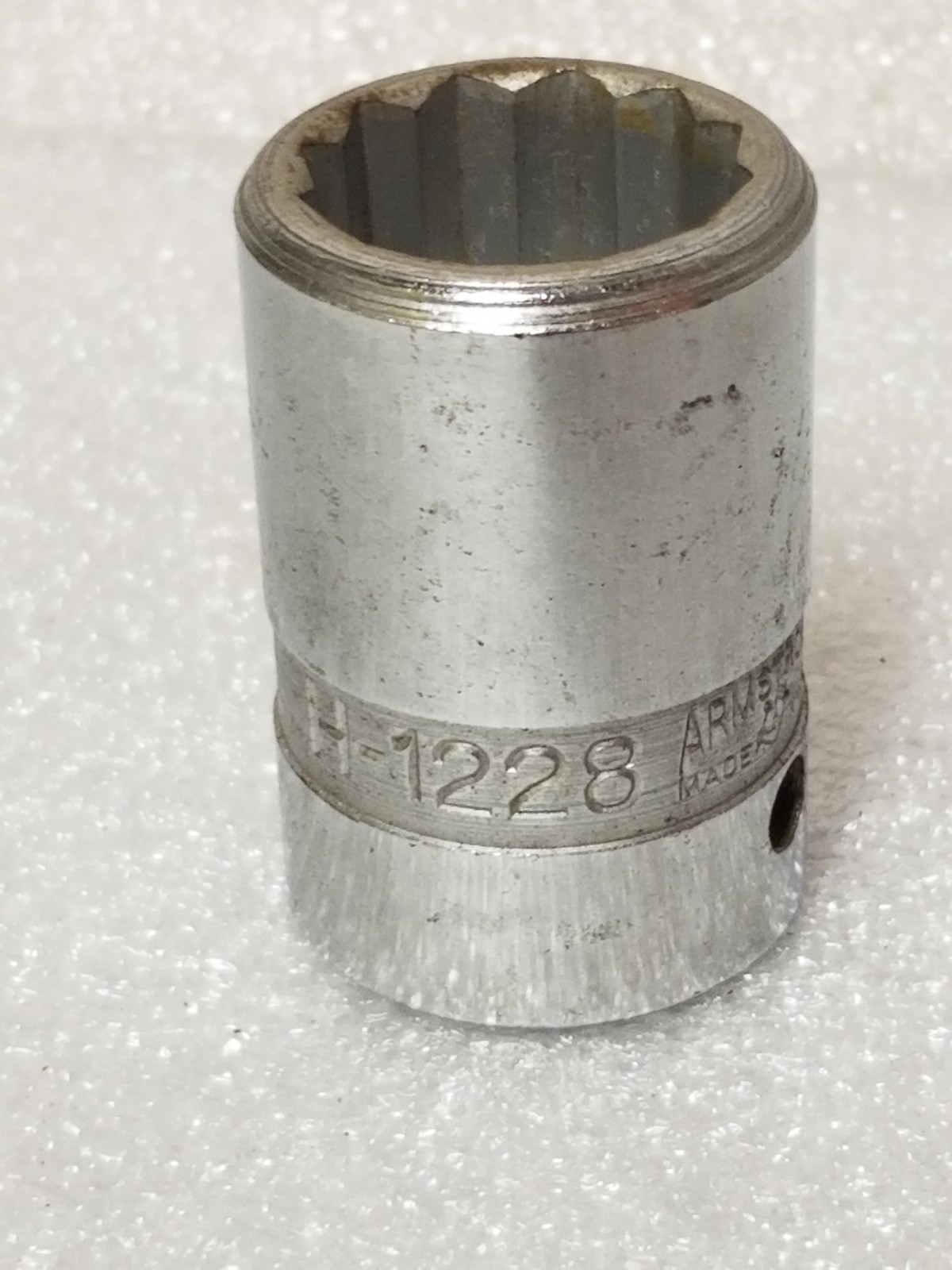 Armstrong Armaloy H-1228 3/4"-Drive 12-Pt Heavy-Duty Socket 7/8" Made in USA