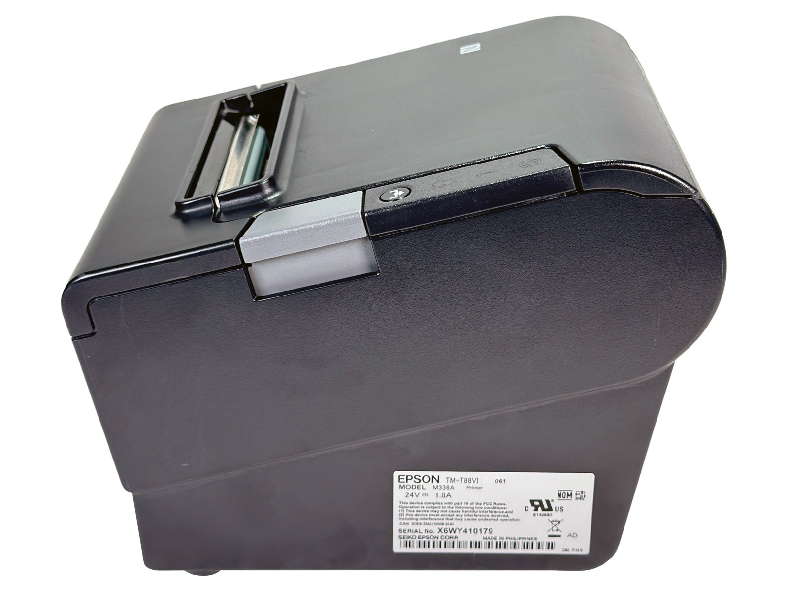 Epson TM-T88VI POS Compact Thermal Receipt Printer LAN USB No Adapter