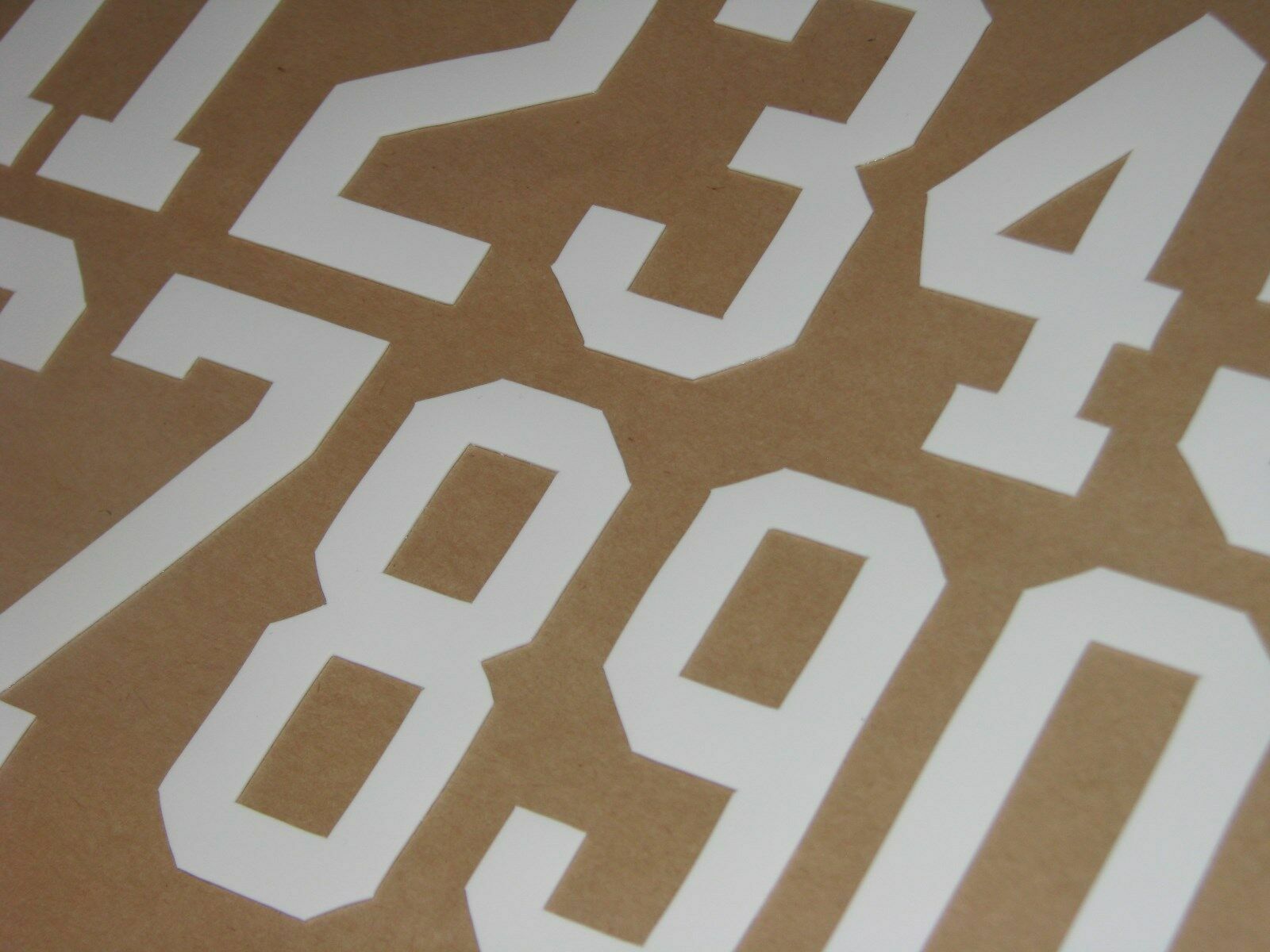 ALABAMA CRIMSON TIDE Football Helmet Numbers 0-9 Decals MINI Size Qty 2 3M 20MIL