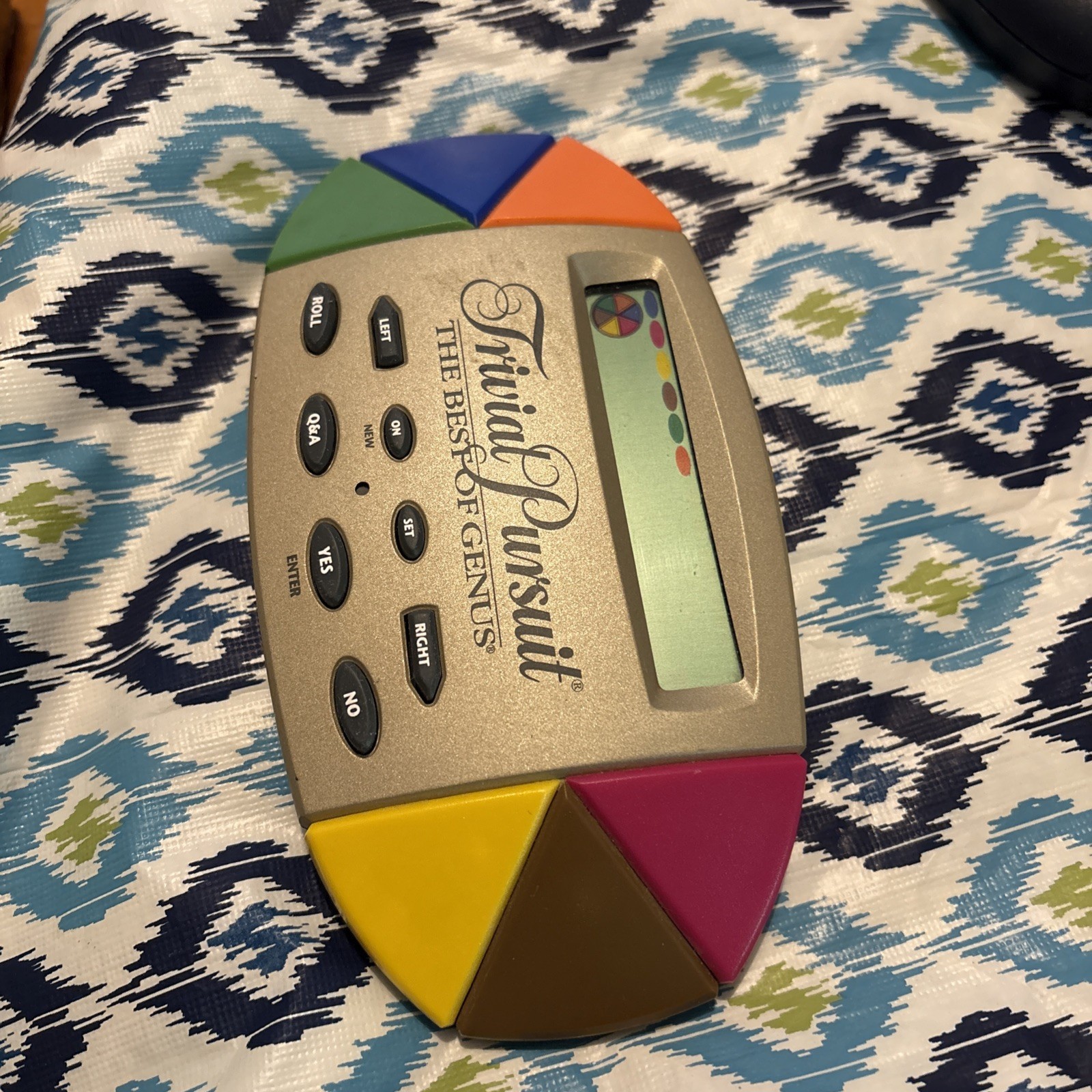 Trivial Pursuit The Best Of Genus 1997 Hasbro Handheld. Free Shipping.