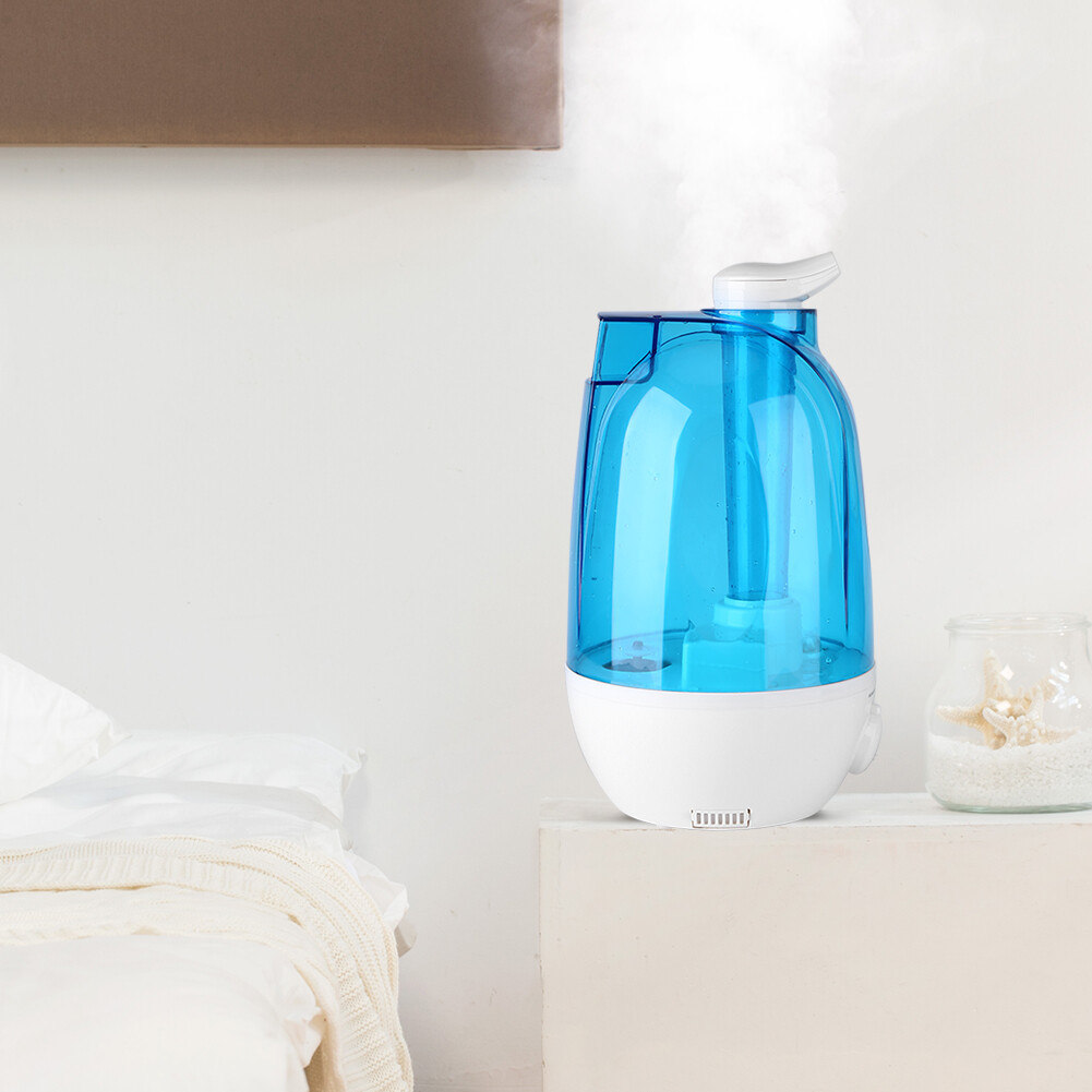 4L Ultrasonic Humidifier Diffuser LED Light Home Mist Maker Air Purifier