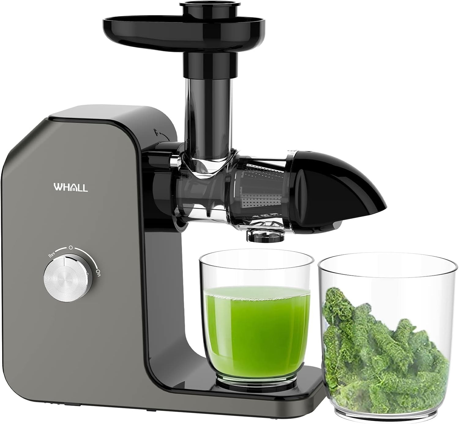 WHALL Slow Juicer ZM1512 - Grey - Scratch & Dent