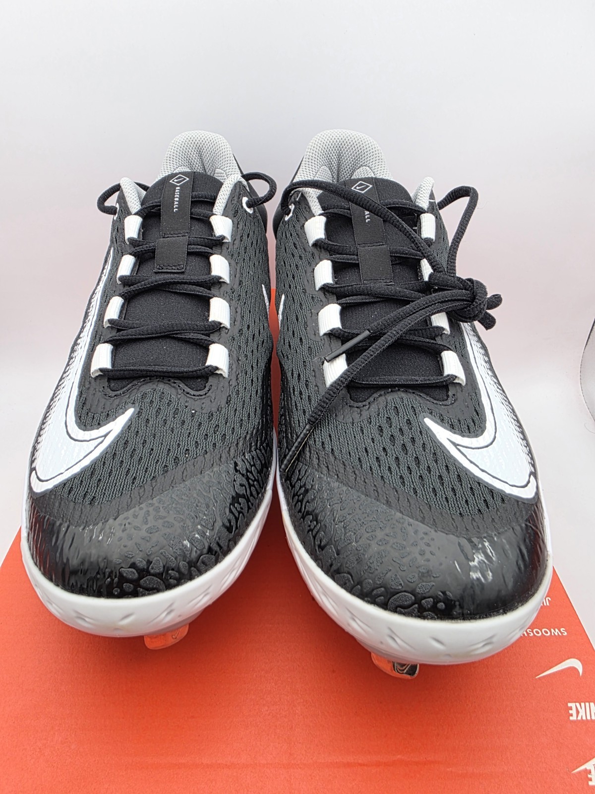 Nike Alpha Huarache Elite 4 Baseball Cleats Black DJ6521-011 Men's Size 10 NEW