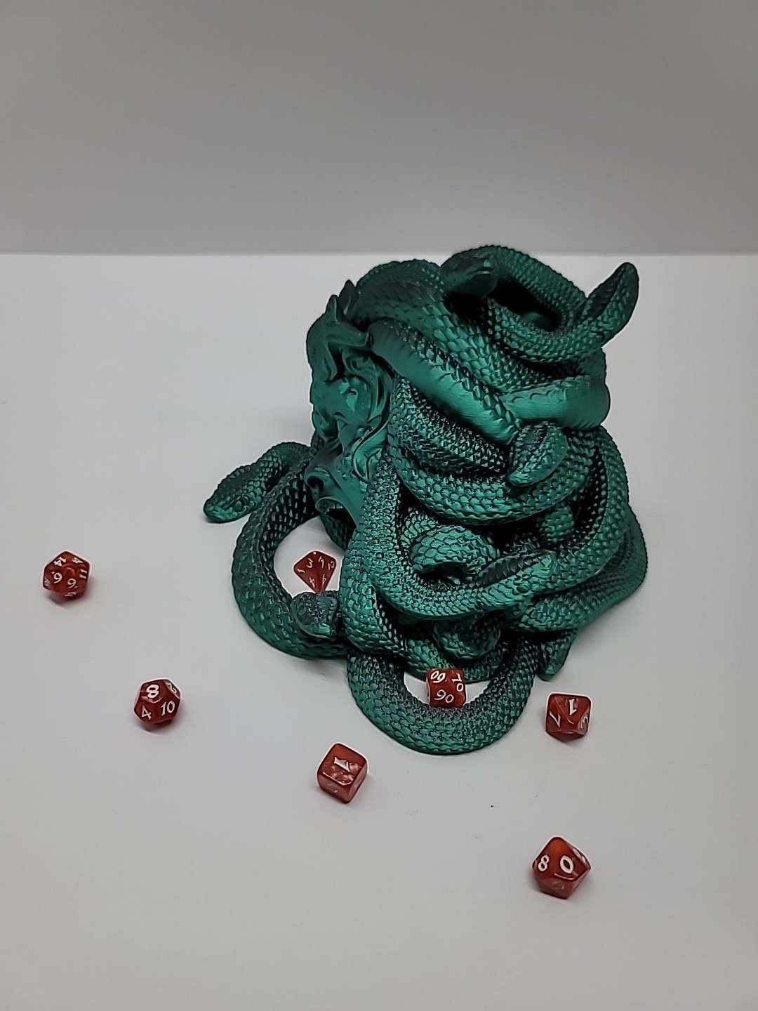 Gorgon Demise Dice Tower - Medusa Stheno Euryale Dungeons & Dragons Pathfinder