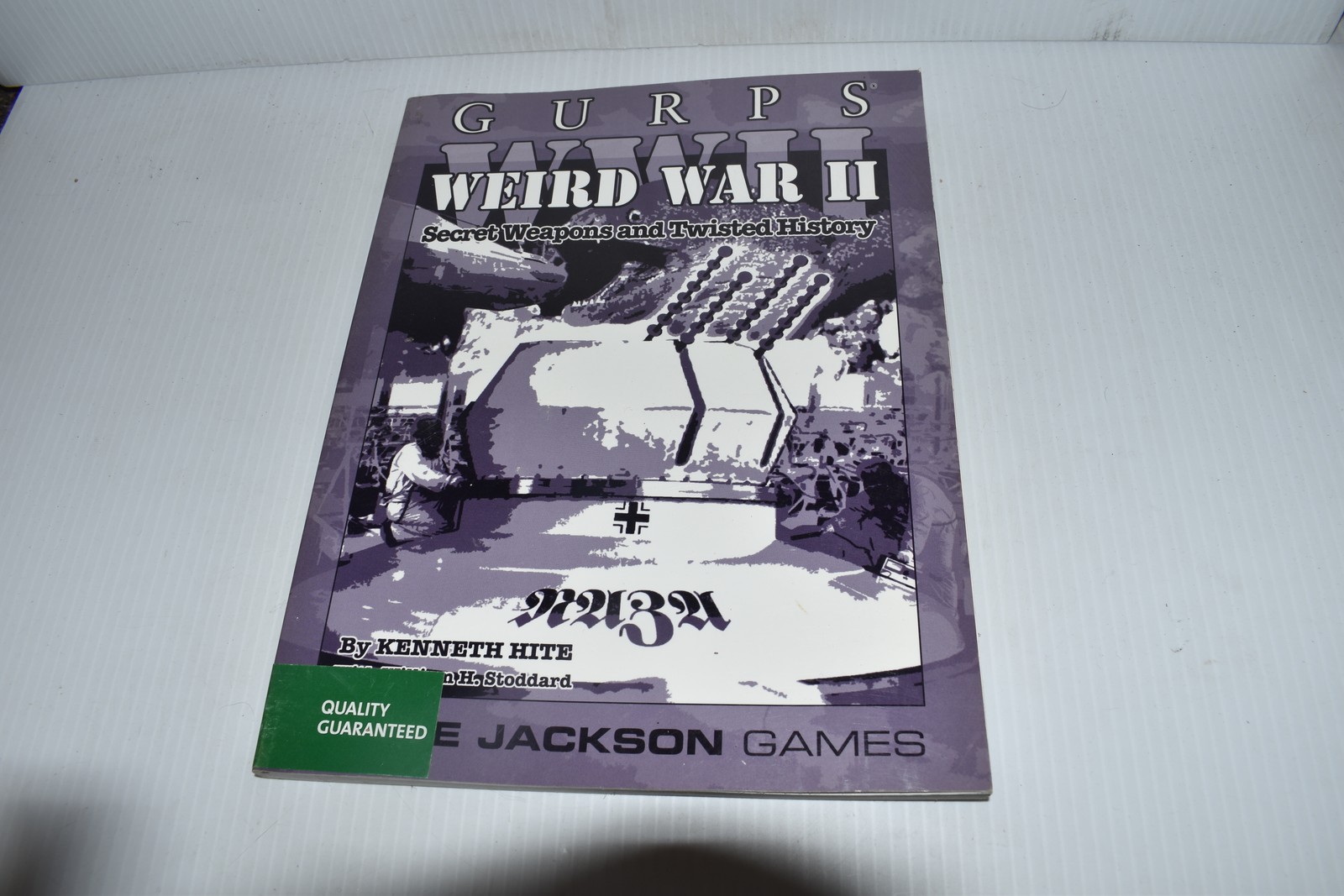 GURPS Role Playing Game - Weird War II WWII Steve Jackson 2003 SC RPG Bo(RPB222)
