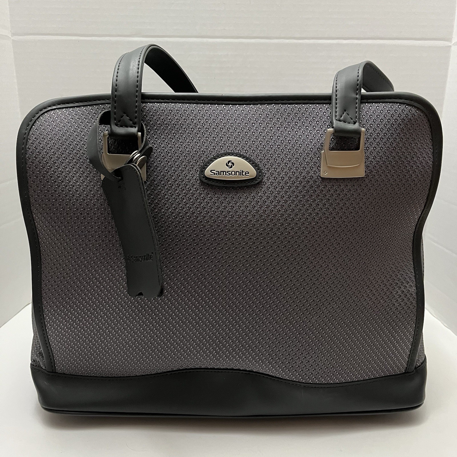 Samsonite Padded Laptop Bag Travel Bag Carry On Luggage Gray