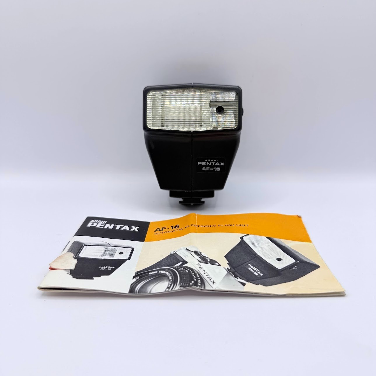 Pentax AF-16 Compact Shoe Mounted Flash Tested Works with Manual