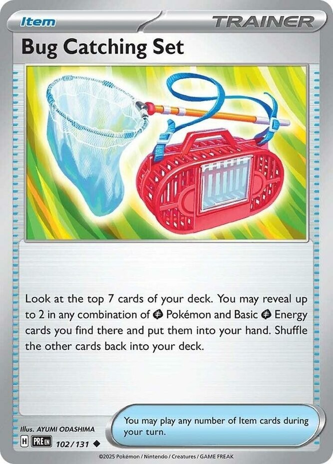 Bug Catching Set - 102/131 - Uncommon - Near Mint