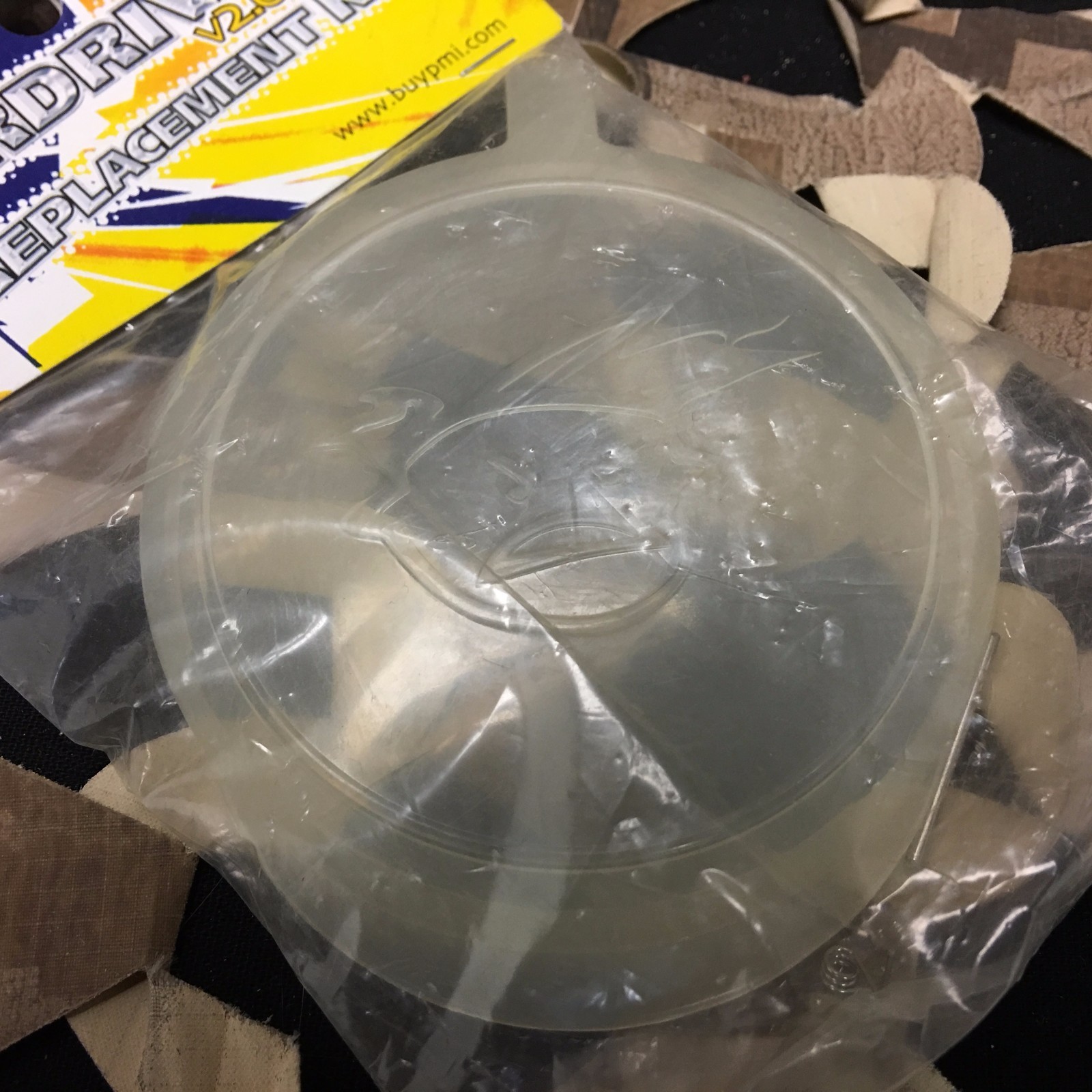 NEW Extreme Rage Overdrive V2.0 Hopper Lid Kit - Clear (30412)