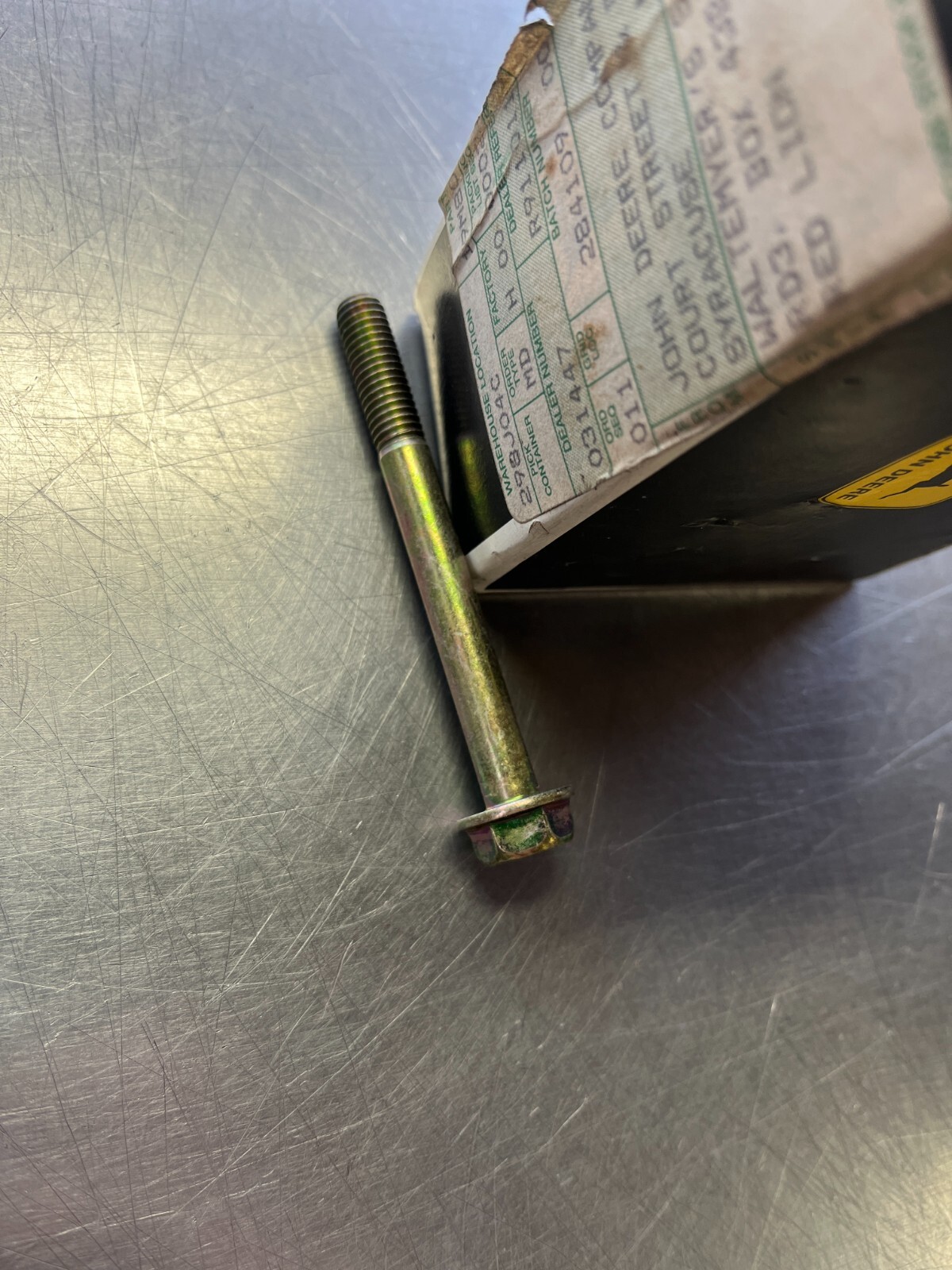 19M8039 Genuine OEM John Deere BOLT