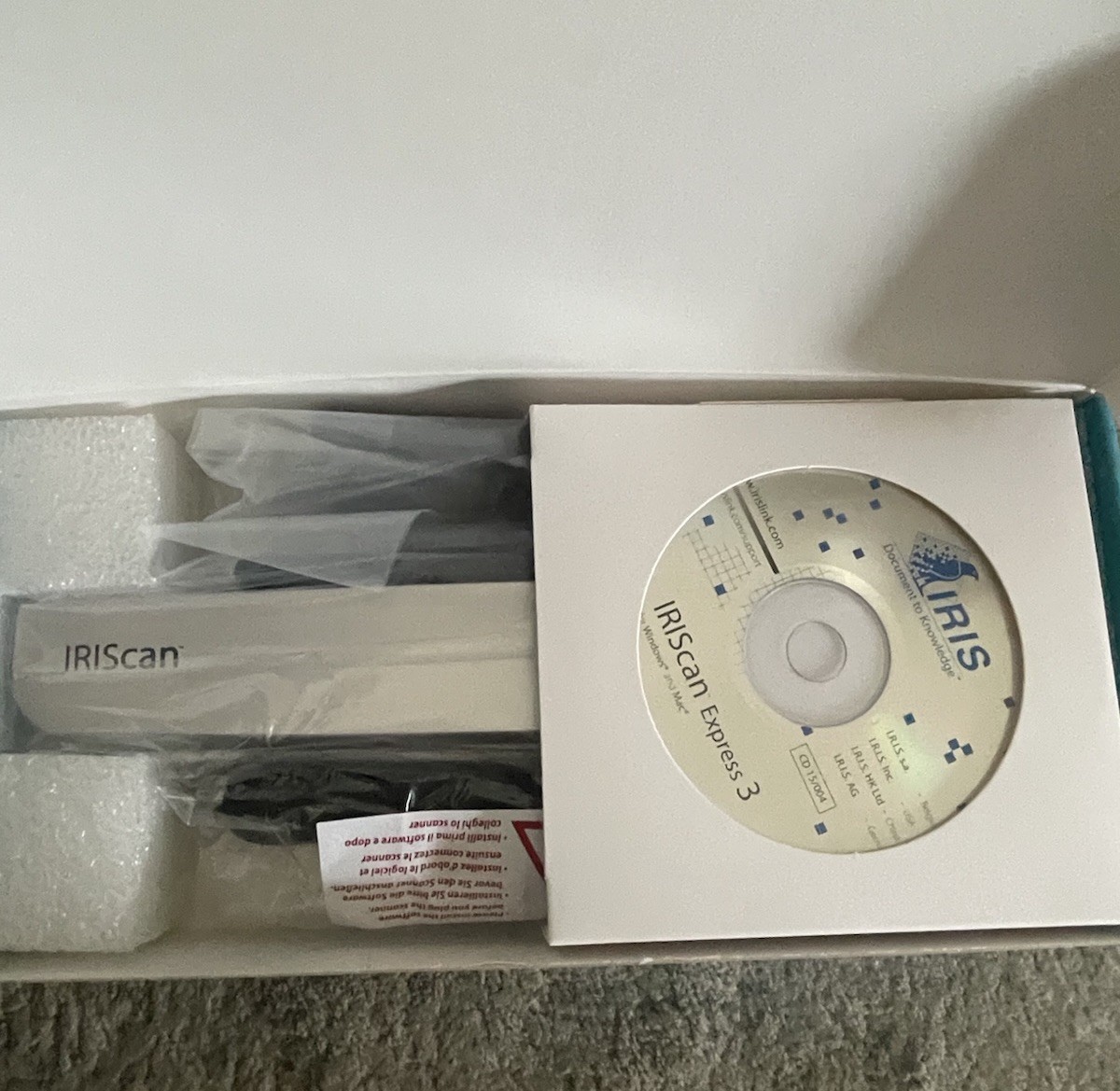 IRIScan Express 3 Portable Document Scanner & OCR Software