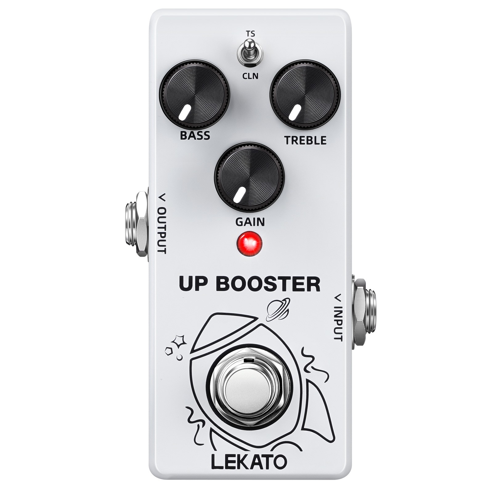 LEKATO UP BOOSTER BS-02 Guitar Pedal  2 Modes True Bypass for Electric Guitar
