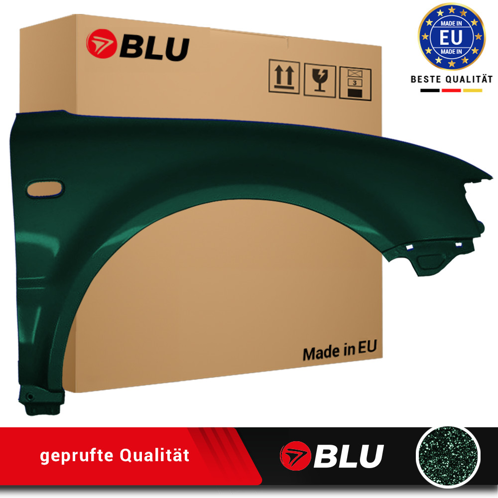 Fender For VW Passat B5 LC6M Right Green 1996-2000 Front Painted New