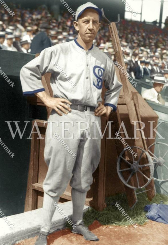 DO566 Eddie Collins Chicago White Sox Baseball 8x10 11x14 16x20 Colorized Photo