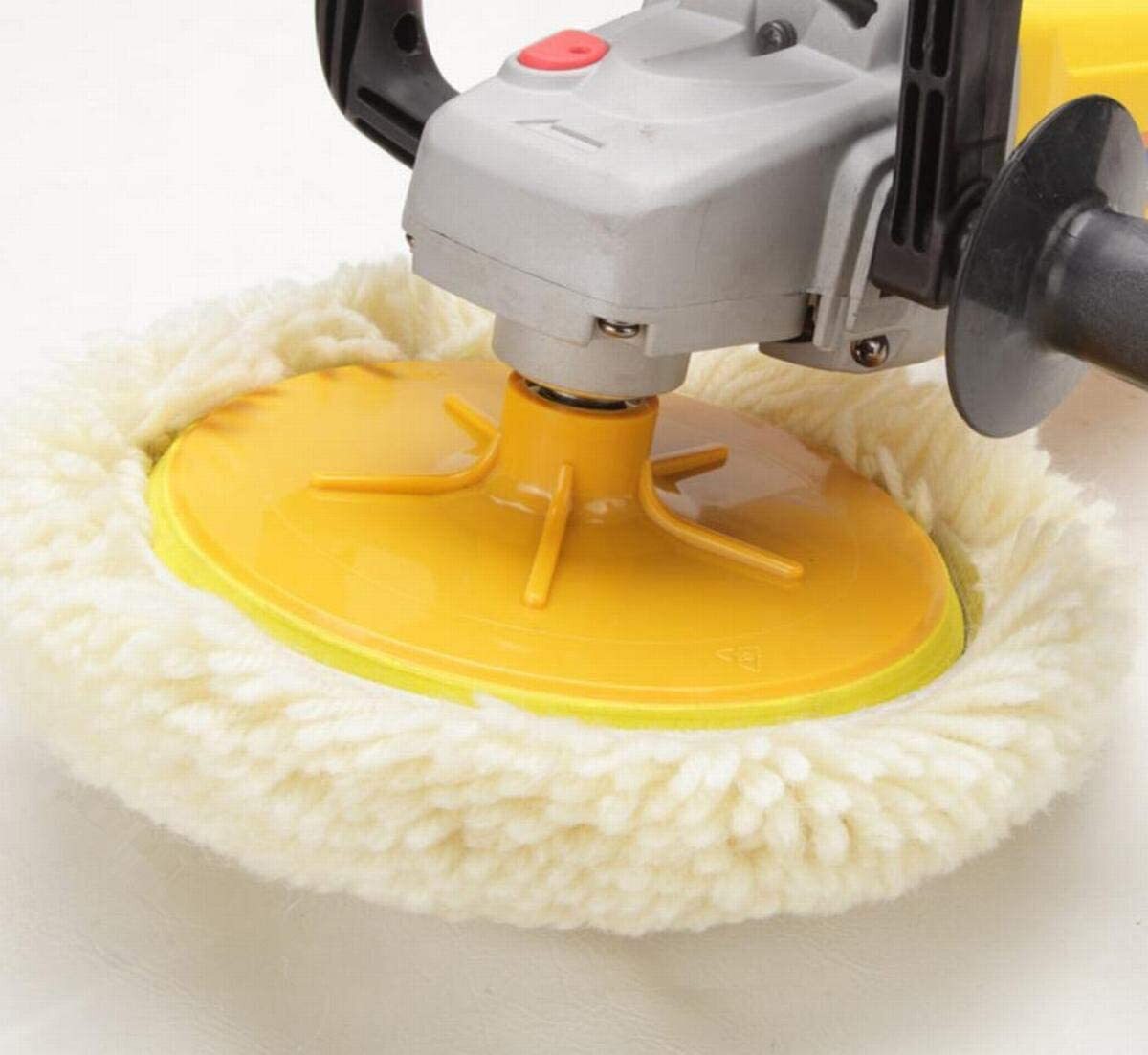 Polishing Pad Buffing Pads 7inch 5Pack Wool Hook Buffer Pads for Car Polisher