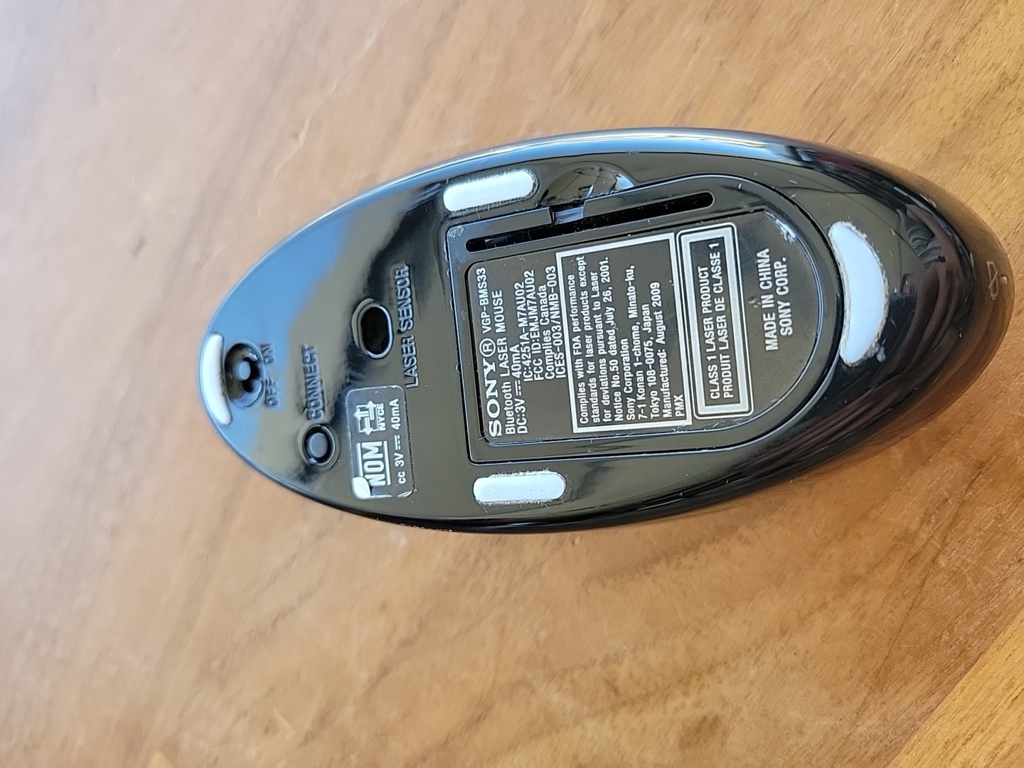 Genuine Sony Vaio Bluetooth Laser Wireless Mouse VGP-BMS33