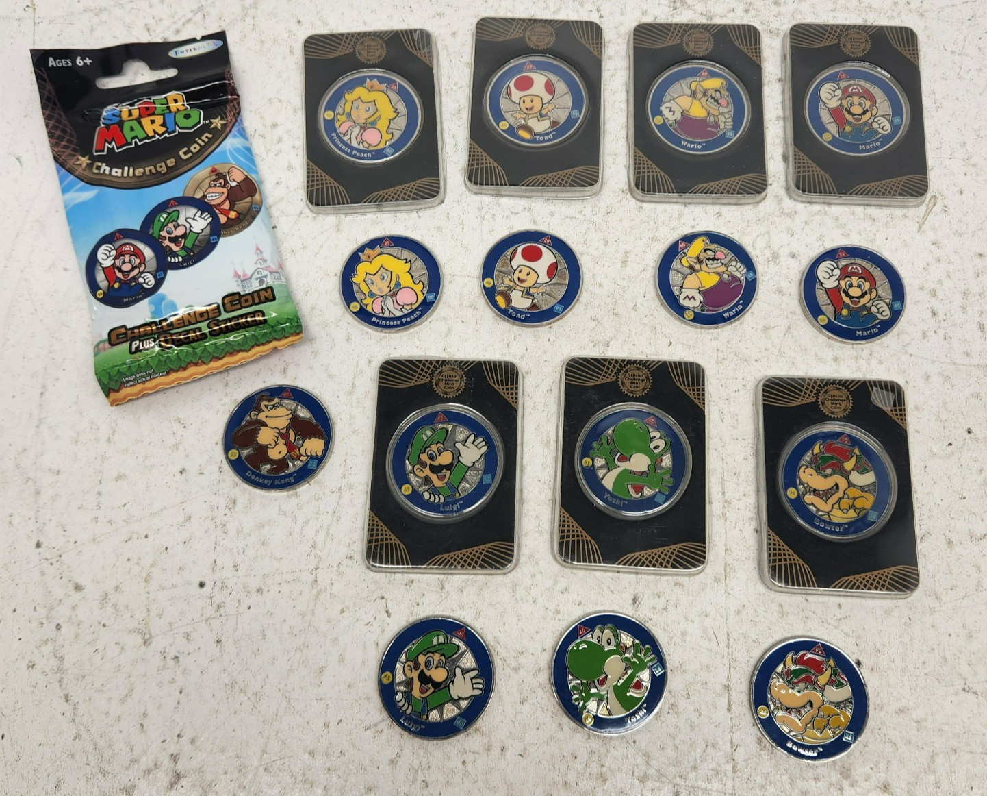 2016 Nintendo Super Mario Bros. Official Challenge Mint Coin See Options