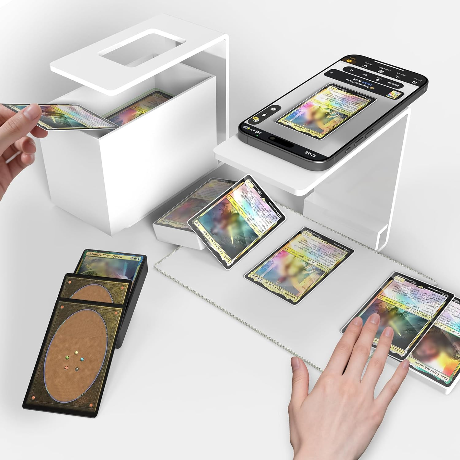 Card Scanner Stand for Trading Cards, MTG & TCG Card Scanner Stand for Fast Scan