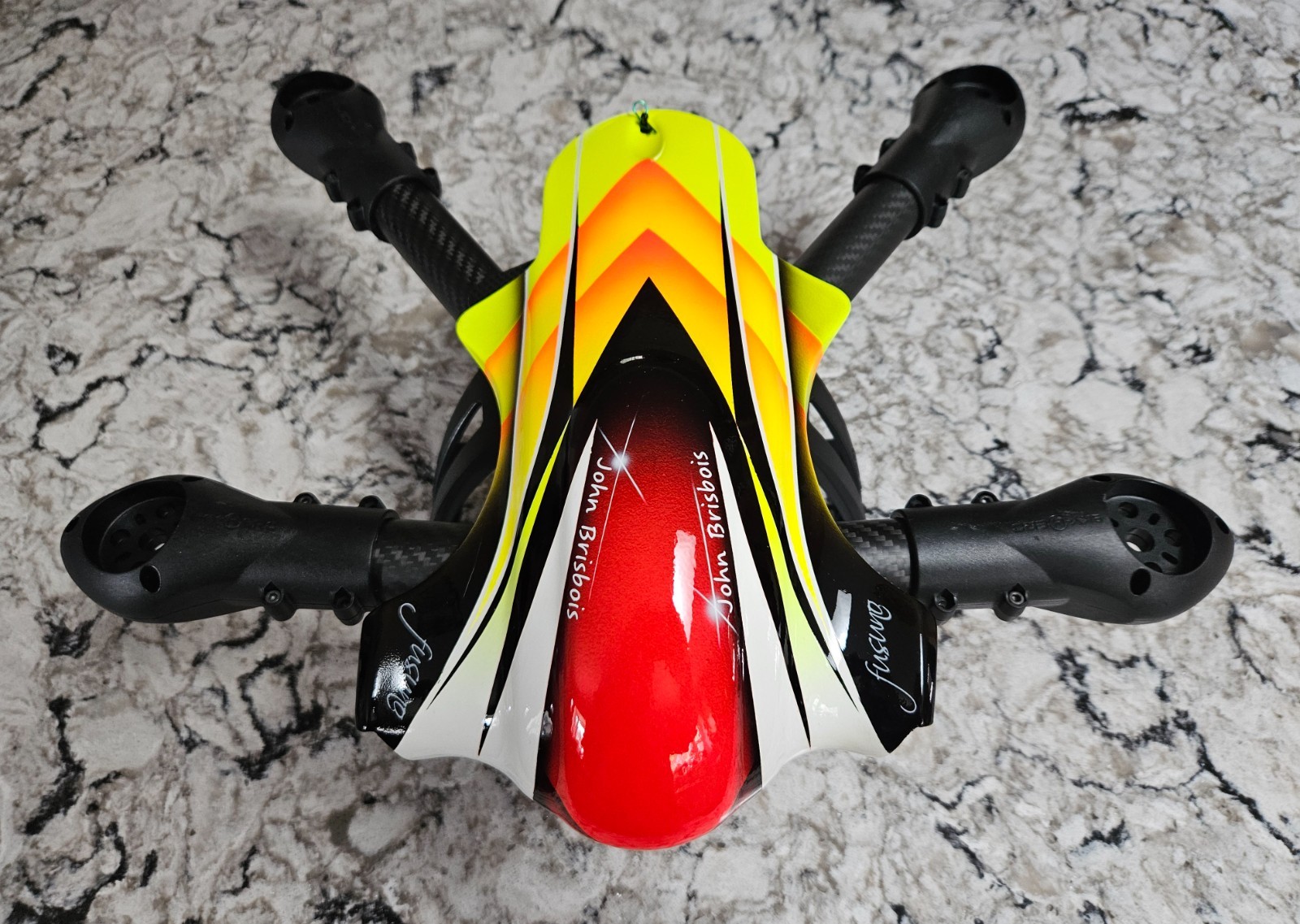 Sky Hero Little Spyder Frame w/ Aluminum Carry Case & Extra Canopy RC Drone Quad