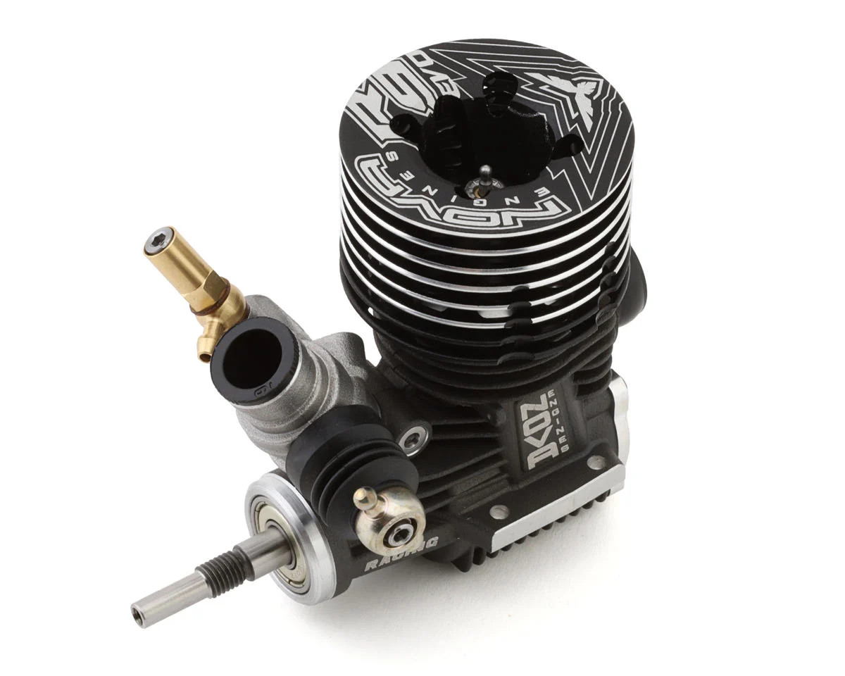 Nova Engines R9 EVO .21 (3.5cc) 9-Port Off-Road Nitro Engine (STD Shaft)