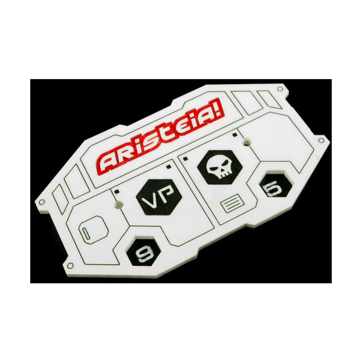 Customeepl Tokens, Markers & Template  Aristeia! Score Dial - MDF (Unpaint New