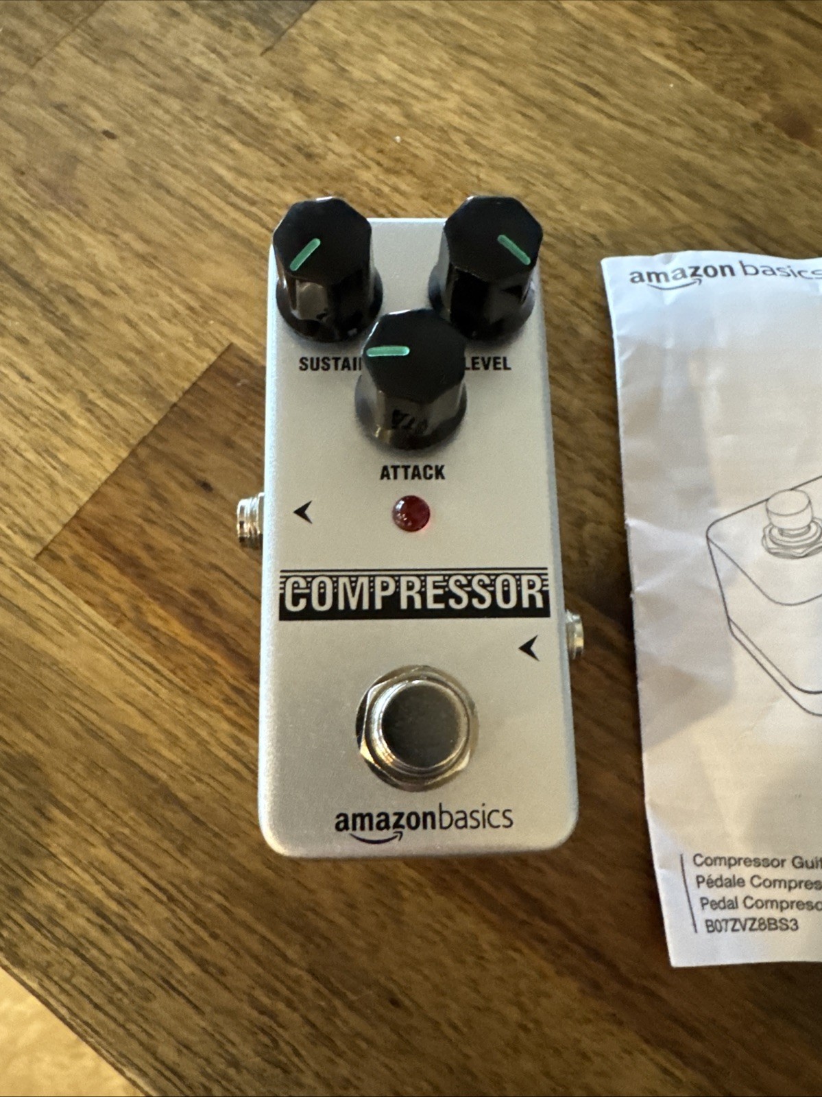 Amazon Basics Mini Compressor Electric Guitar Pedal