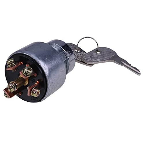 Ignition Switch 99178C1 with 2 Keys Compatible withCase Tractor 235 245 255