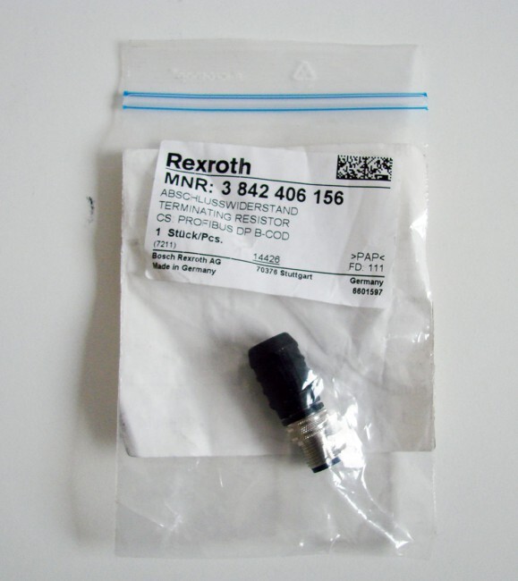 Rexroth MNR:3 842 406 156 Professional Bus DP Terminating Resistor Unused in Original Packaging
