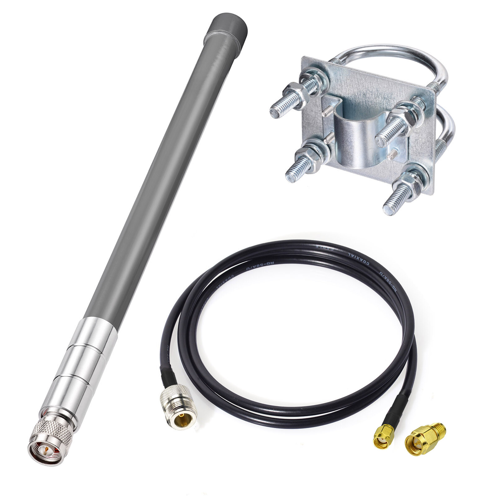 LoRa Gateway Antenna 915MHz Gain Indoor Outdoor Glass Fiber SMA Connector Cable